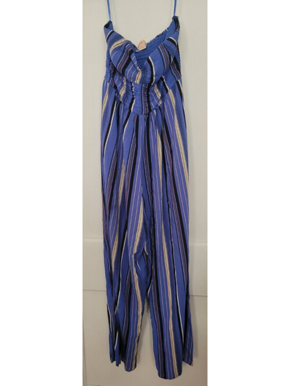 Band of Gypsies Striped Romper Strapless Tube top Medium with Pockets